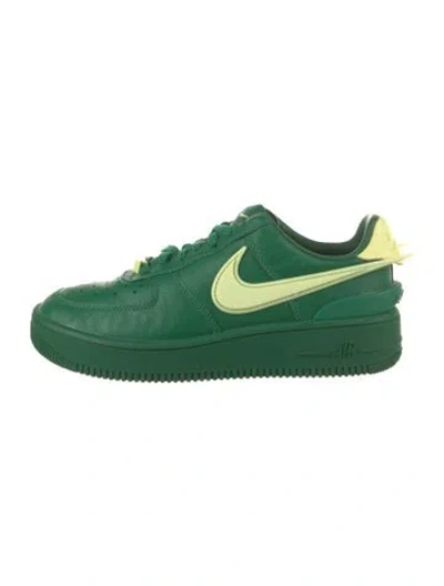 Pre-owned Nike X Ambush Leather Athletic Sneakers In Green