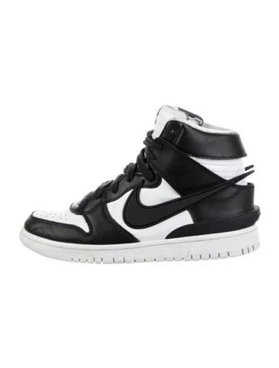 Pre-owned Nike X Ambush Leather Colorblock Pattern Sneakers In Multi