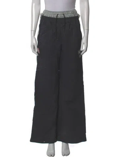 Pre-owned Nike X Ambush Nylon Wide Leg Pants In Gray