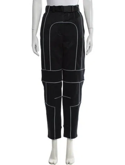 Pre-owned Nike X Ambush Striped Straight Leg Pants In Gray