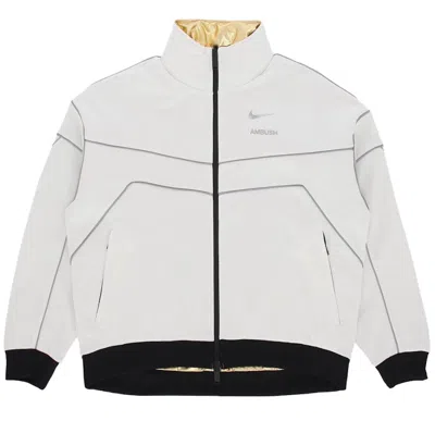 Pre-owned Nike X Ambush Women's Reversible Jacket In Phantom In Black