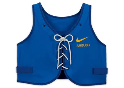 Pre-owned Nike X Ambush Womens Lux Bra In Deep Royal Blue