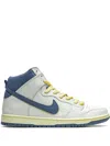 Nike Sb Dunk High Pro Sneakers In White