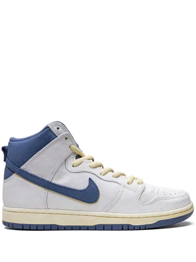 Nike X Atlas Sb Dunk High Special Box "lost At Sea" Sneakers In White