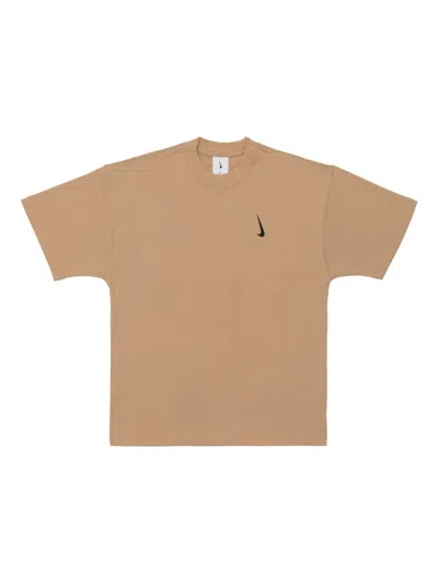 Nike X Billie Eilish Logo-print T-shirt In Neutral