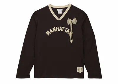 Pre-owned Nike X Bode Mesh Jersey (asia Sizing) In Brown/cream
