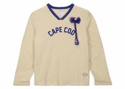 Pre-owned Nike X Bode Mesh Jersey (asia Sizing) In Cream/blue