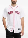 Nike X Boston Red Sox Button-down Baseball Shirt In White