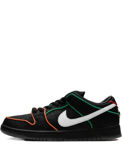 Nike X Bronx Girls Skate Sb Dunk Low Sneakers In Black