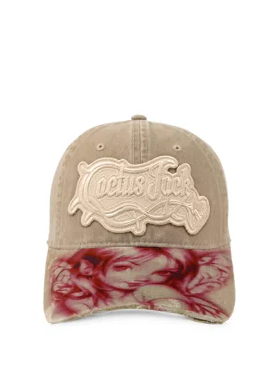 Nike X Cactus Jack Airbrush Angel Baseball Cap In Multi