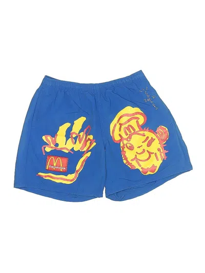 Pre-owned Nike X Cactus Jack Kids' Board Shorts In Blue