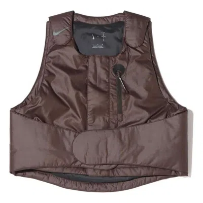 Nike X Cactus Jack By Travis Scott Nrg Bh Vest Asia Sizing 'velvet Brown'