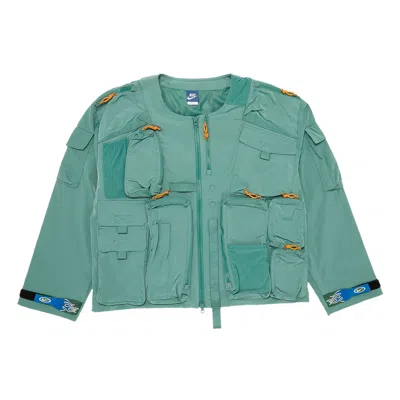 Pre-owned Nike X Cactus Plant Flea Market Fisherman Jacket In Green