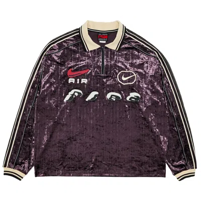 Pre-owned Nike X Cactus Plant Flea Market Flea Soccer Jersey 'burgundy Ash' | Purple | Men's Size S