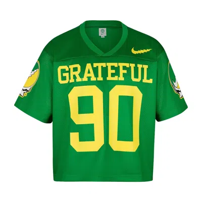 Pre-owned Nike X Class Trip X Grateful Dead X Oregon Steal Your Duck Practice Jersey 'green' | Men's Size Xl