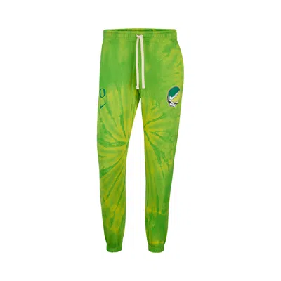 Pre-owned Nike X Class Trip X Grateful Dead X Oregon Steal Your Duck Sweatpant 'tie-dye' | Green | Men's Size