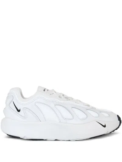 Nike X Comme Des Garcons Sense 96 Sculpted "white" Sneakers