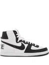 Nike Comme Des Garcons Homme Plus Two-tone Leather Terminator Hig
