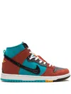 Nike X Di'orr Greenwood Sb Dunk High Sneakers In Blue