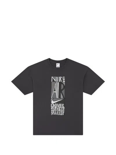 Nike X Dover Street Market Graphic-print T-shirt In Black