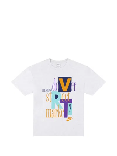 Nike X Dover Street Market Graphic-print T-shirt In Blue