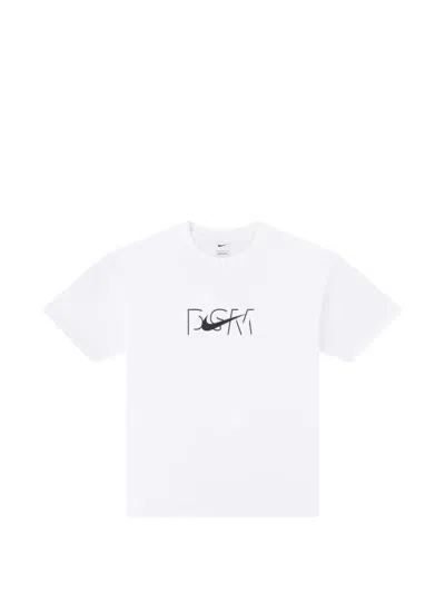 Nike X Dover Street Market Logo-print T-shirt In White