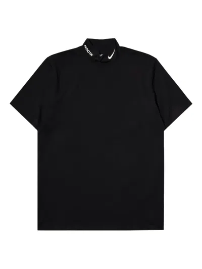 Nike X Drake Nocta Mock-neck Logo Top In Black