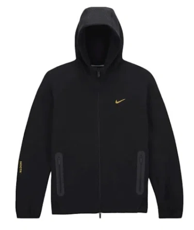 Pre-owned Nike X Drake Nocta Nrg Zip Tech Fleece Hoodie - Medium - Brand - Black