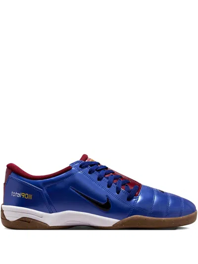 Nike X Fc Barcelona Total 90 Low-top Sneakers In Blue