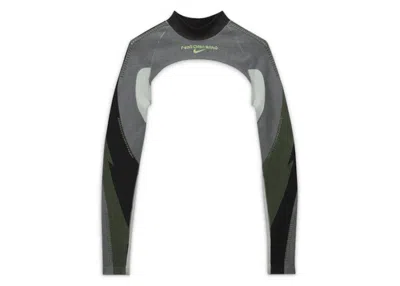 Pre-owned Nike X Feng Chen Wang Women's Pro Longsleeve Knit Top (asia Sizing)