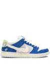 Nike X Fly Streetwear Sb Dunk Low "gardenia" Sneakers In White