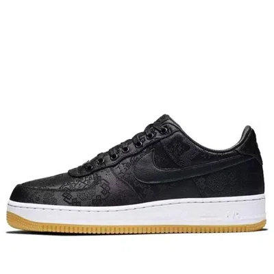 NIKE NIKE X FRAGMENT DESIGN X CLOT AIR FORCE 1 'BLACK SILK'