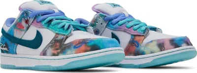 Pre-owned Nike X Futura Dunk Low Sb Bleached Aqua - Size 4/5.5/8/10/12 - Hf6061-400 In Multicolor