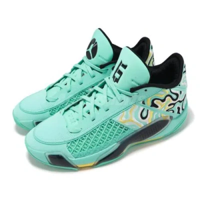 Pre-owned Nike X Guo Ailun Air Jordan 38 Low Pf Hyper Turquoise Men Basketball Fz3223-300