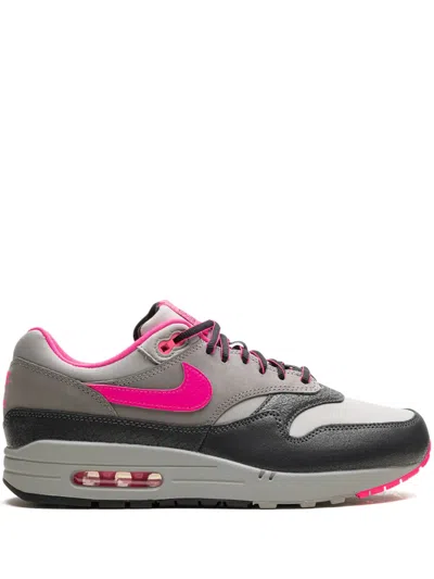 Nike X Huf Air Max 1 Sp "pink Pow" Sneakers In Grey