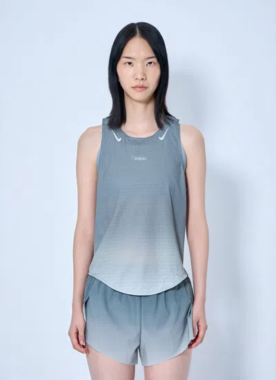 Nike X Isamaya Ffrench Singlet Top In Gray
