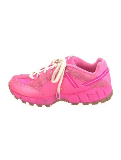 Pre-owned Nike X Jacquemus 2022 Mesh Athletic Sneakers In Pink