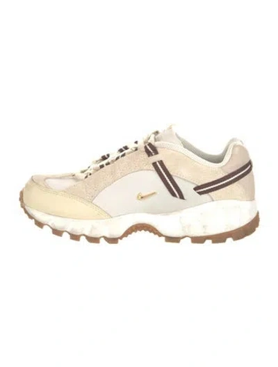 Pre-owned Nike X Jacquemus Air Humara Lx 'light Bone Gold' Athletic Sneakers In Neutral