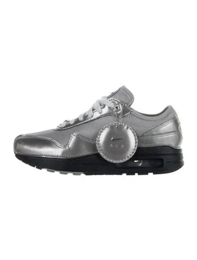 Pre-owned Nike X Jacquemus Air Max 1 '86 Athletic Sneakers In Metallic/silver