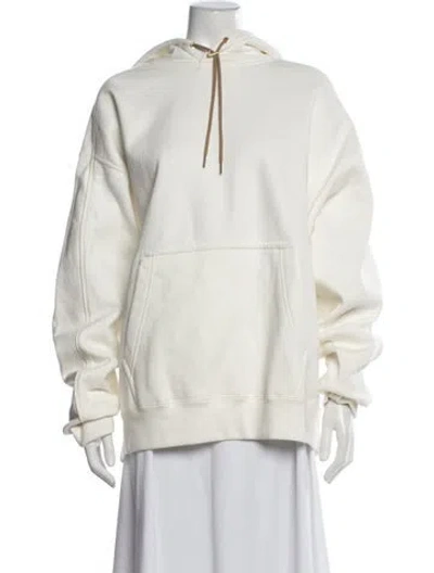 Pre-owned Nike X Jacquemus Crew Neck Long Sleeve Hoodie In Neutrals