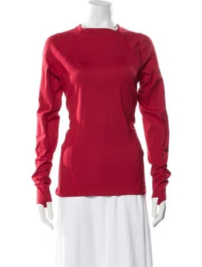 Pre-owned Nike X Jacquemus Crew Neck Long Sleeve Top In Red