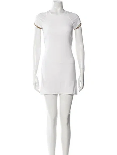 Pre-owned Nike X Jacquemus Crew Neck Mini Dress W/ Tags In White