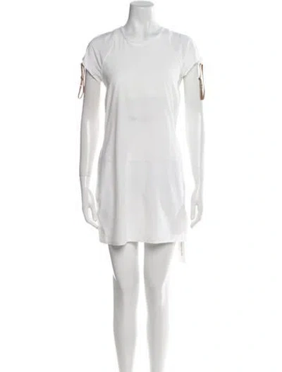 Pre-owned Nike X Jacquemus Crew Neck Mini Dress W/ Tags In White