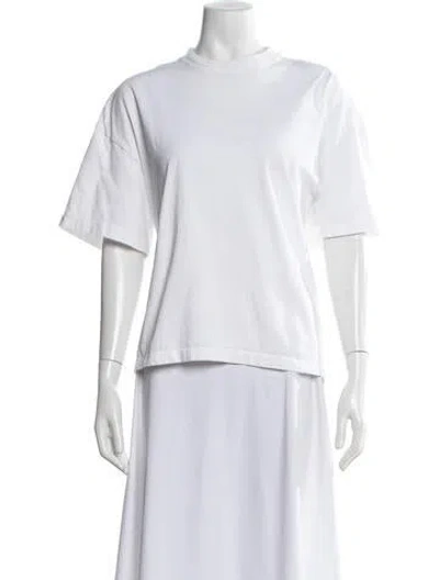 Pre-owned Nike X Jacquemus Crew Neck Short Sleeve T-shirt In White