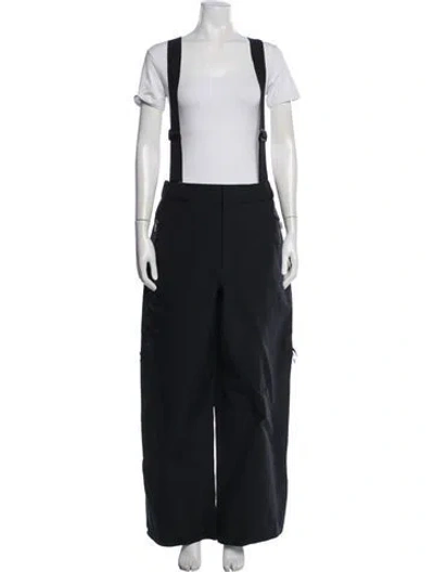 Pre-owned Nike X Jacquemus Gore-tex Wide Leg Pants In Black