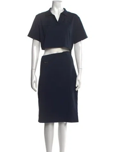 Pre-owned Nike X Jacquemus Knee-length Dress In Blue
