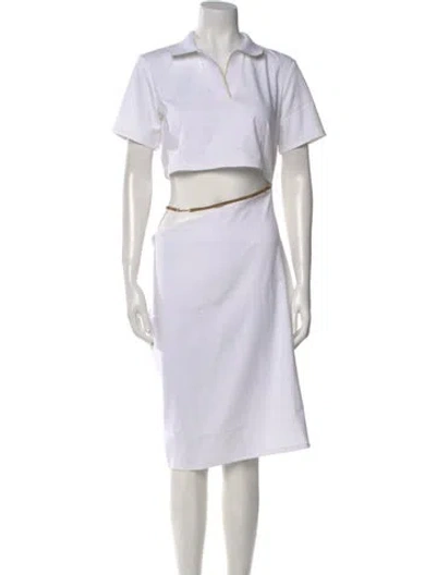 Pre-owned Nike X Jacquemus Knee-length Dress In White