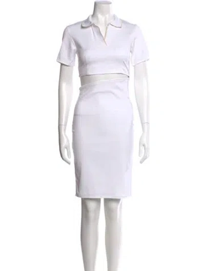 Pre-owned Nike X Jacquemus Knee-length Dress In White
