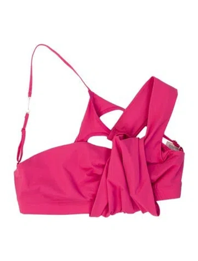 Pre-owned Nike X Jacquemus La Brassière Drapée Bikini In Pink