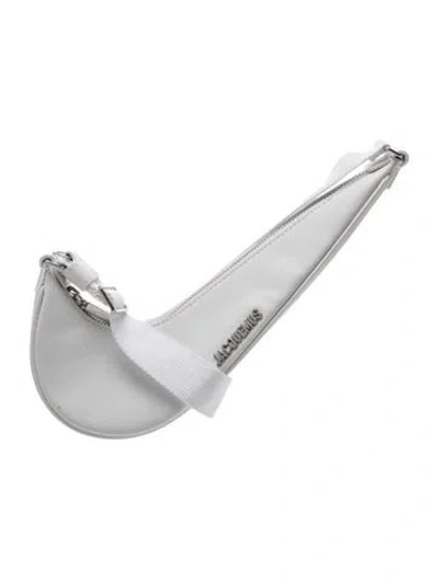 Pre-owned Nike X Jacquemus Leather Le Sac Swoosh In White